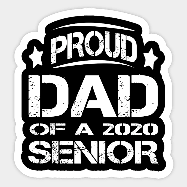 FATHER'S DAY PROUD DAD OF 2020 SENIOR Sticker by Fashion Style